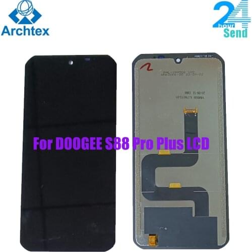 For Original DOOGEE S88 Pro LCD Display+Touch Screen Digitizer Assembly 6.3 inch For Doogee S88 Plus LCD Display