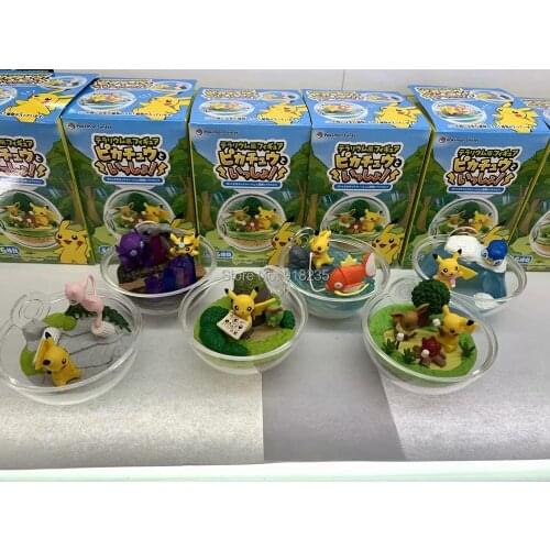 6PCS Pika Pid Pon Sui Amp Esp Chi Woo 5-7CM Mini PVC Action Figure Collectible Toys Retail