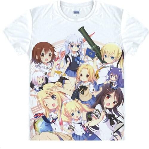 Kin-iro Mosaic Golden Mosaic T-Shirts Multi-style Short Sleeve Shirts Kiniro Mozaiku Kinmoza Omiya Alice Cartelet Cosplay Shirt