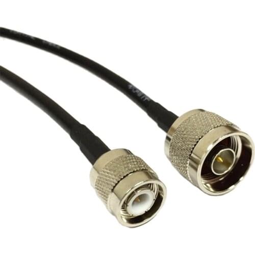 TNC Male To N Male Plug Pigtail cable RG58 50CM/100CM for wireless antenna work wholesale