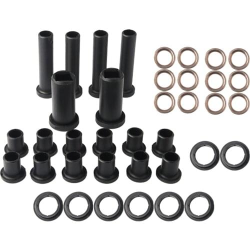38x Stable Rear Bushings Kit, Including Lower Control Bushings, Bushing Stabilizer Tubes, for Polaris Sportsman 700
