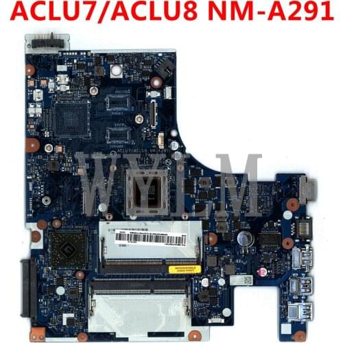 MB 5B20F66781 For Lenovo ideapad Z50-75 G50-75 Laptop Motherboard ACLU7/ACLU8 NM-A291 CPU FX7500M A10-7300M DDR3L 100% tested