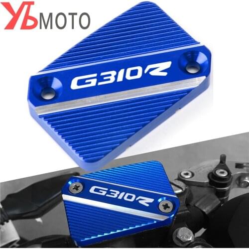 Wiith logo Motorcycle Front Brake Fluid Reservoir Cover Cap For BMW G310R G 310R 2017 2018 2019 2020 Accessories