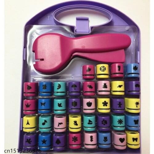 Diy hole craft paper punch set Photo album accessories, labor-saving handle embossing device suit