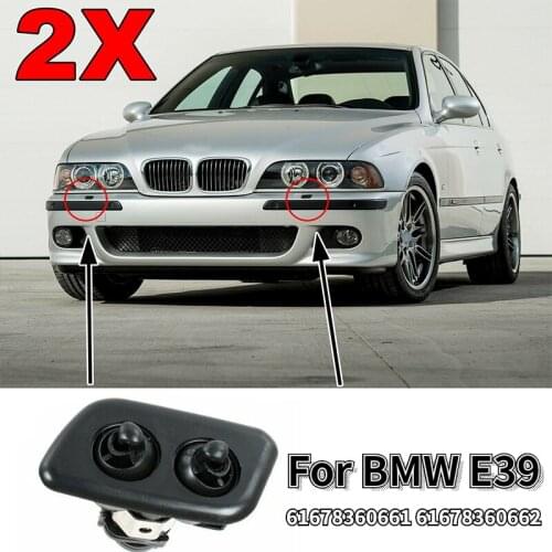 Headlight Headlamp Washer Nozzle For BMW 5 Series E39 520i 520d 523i 540iP 525d 525i 525tds 528i 530d 61678360661 61678360662