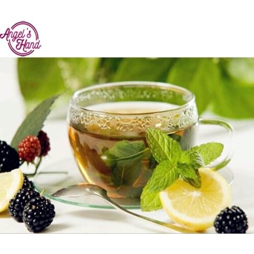 NEW Arrival Diamond Mosaic Diy Diamond Embroidery Coffee cup 3d square paste full cross stitch kit Diy Diamond painting fruit