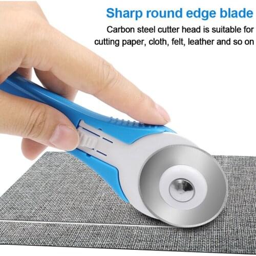 JINRUI Manual cloth cutter, pulley cutter, roller cutter, cloth cutter, 45mm round wheel cloth cutter, DIY patchwork