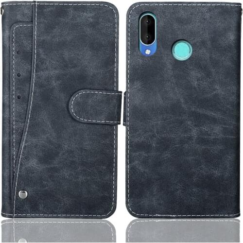 Luxury Wallet Hisense Infinity H30 Lite Case 6.1" Vintage Flip Leather Phone Case Protective Cover With Front Card Slots