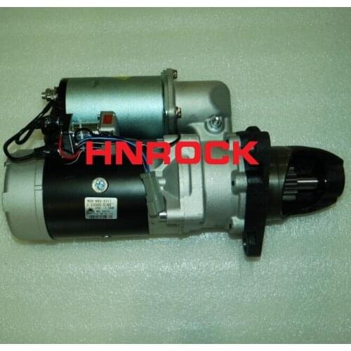 NEW HNROCK 24V 7.5KW STARTER 600-863-5711 600-863-5712 6008635712 0230003340 0-23000-3180 FOR KOMATSU WA380E PC300E-7