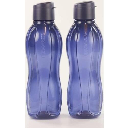 Tupperware Eco Bottle Drinker 1 lt(2) Easy Cover Navy Blue go To Eco 1,0 l Navy Blue Drink Bottle, Eco Easy Bottle, Ecological Bottle