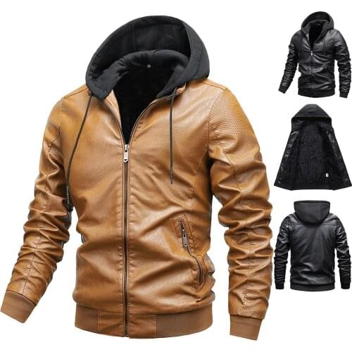 Xinbachen Mens Biker Jackets