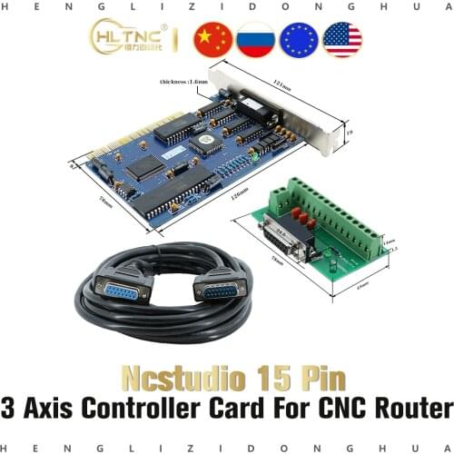 3 axis ncstudio nc studio controller control card cnc system for CNC Router 5.4.49 /5.5.55/ 5.5.60 English Version