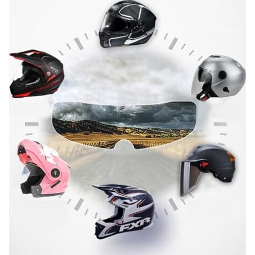 50LC Clear Anti-Fog Patch Film Universal Lens Film For Motorcycle Visor Shield Fog