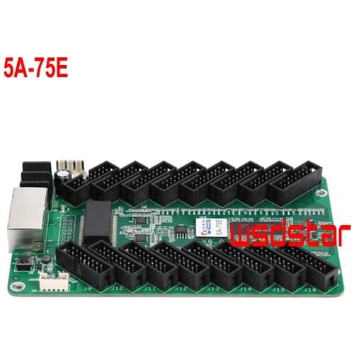 5A-75E LED receiving card with the included 16*HUB75 interface LED control card Working with S2 C3