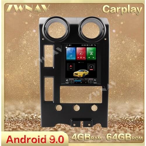 Tesla Screen Android 10 Car Multimedia Player For Hummer H2 2004 2005 2006 2007 2008 2009 Audio Radio Stereo GPS Navi Head Unit
