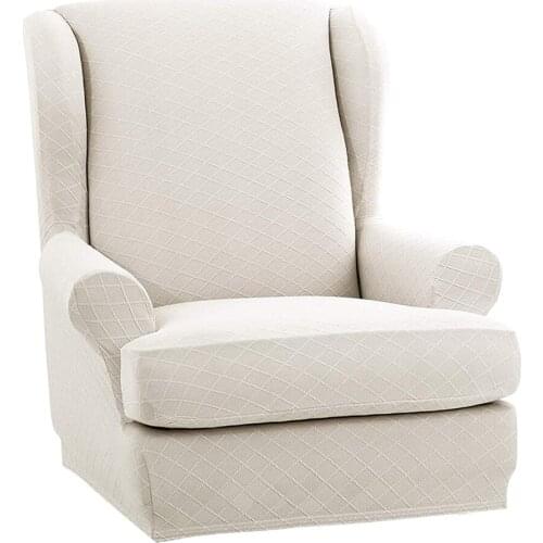 Seat covers for chairs Stretchy Wing Armchair Covers Spandex sofa covers