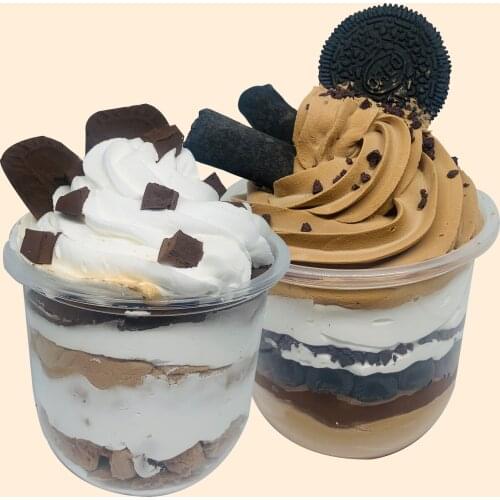 Simulation Bobo Cup Cake Dessert Cup Shape Cream Cup Model Selfie Hall Photography Props