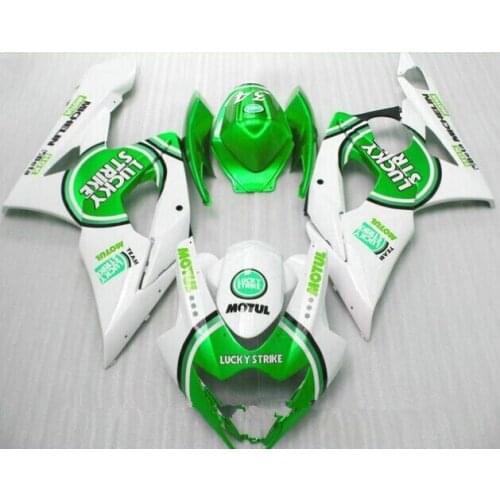 Injection 2005 2006 GSX-R1000 K5 GSXR 1000 GSXR1000 05 06 Green White Jordan for Suzuki-Hey