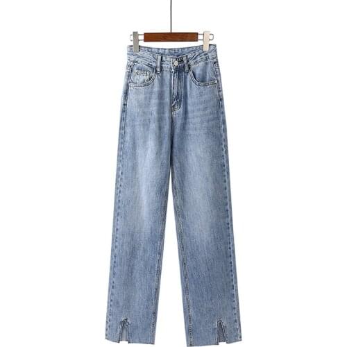 Женские прямые джинсы ISUREYOUNG China At AliExpress