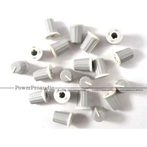 25pcs/Lot EQ Cap Equalizer Knob / High School Bass Pot Knob Cap for Pioneer DJ MIXER DJM djm-2000 900 850 750 700 800 Gray Color
