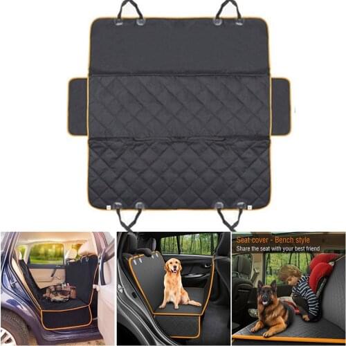 Dog Car Travel Mat Pet Back Seat Car Protector Waterproof Scratchproof Non-slip Hammock B88
