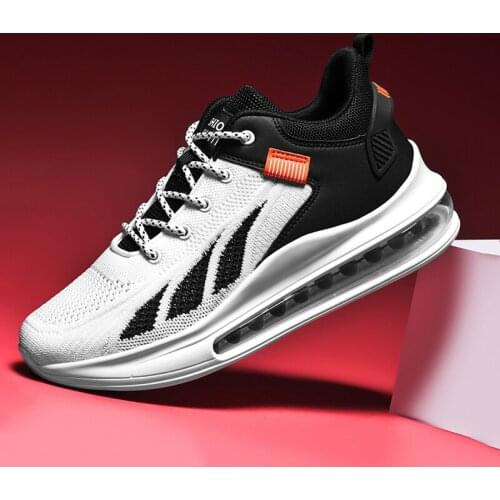 New men sneakers sneakers outdoor breathable comfortable fashion shock absorption elastic mens shoes