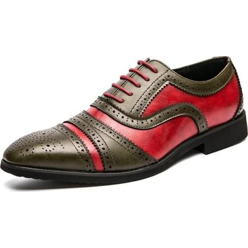 New Mens Comfortable Buckle Leather Shoes High Quality Dress Shoes Fashion Party Shoes Business Shoes Driving Shoes Size 38-48