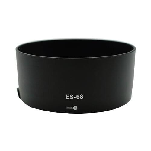 New ES68 ES-68 Camera Lens Hood for Canon EOS EF 50mm f/1.8 STM 49mm lens protector