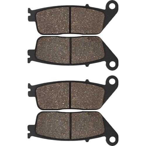 Cyleto Motorcycle Front Brake Pads for SUZUKI GSX 400 GSX400 Impulse Type 1994 1995 1996 RF 400 RF400 1993-1997