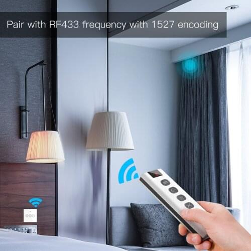 Remote Controller Roller Blinds RF433 Curtain Automatic Electric Blinds Motor for Household Bedroom Accessories