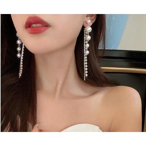 Fashion petal Pearl Necklace Earring Pendant multiple sets bride wedding wholesale Pendant necklace Earrings Jewelry sets