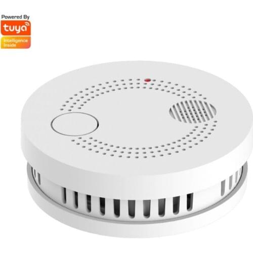 Tuya smoke detector fire alarm mobile phone APP remote monitoring
