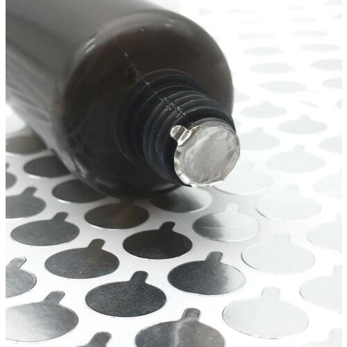 Sealing Sticker 10mm/15mm/21mm Sticker Self Adhesive Seal to Stop Leak Packaging Cosmetics Bottle of Accessories