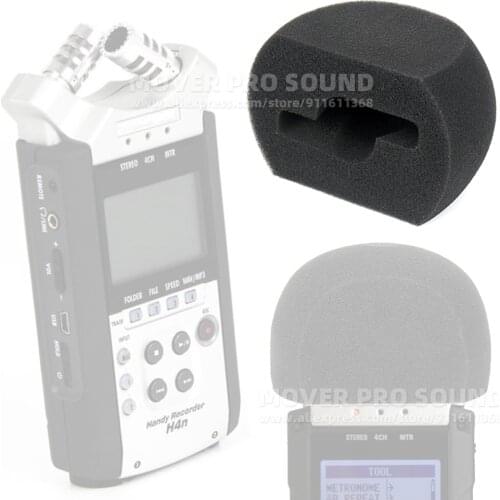 For ZOOM H4N H 4 H4 N Windscreen Recorder Mic Anti Pop Filter Screen Foam Windshield Microphone Sponge Windproof Wind Shield