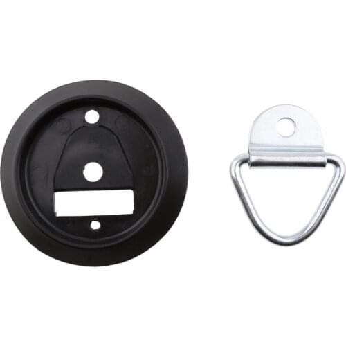 Recessed D Ring Flatbed Truck Car Trailer Tie Down Strap Rope Rings