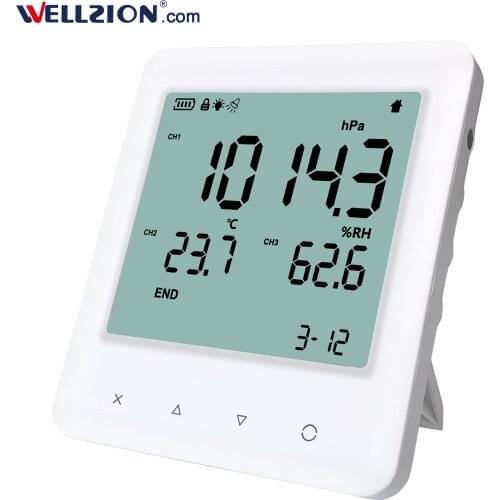 YEM-70L,26624 Readings Data Logging Thermo Hygrometer with Air Pressure