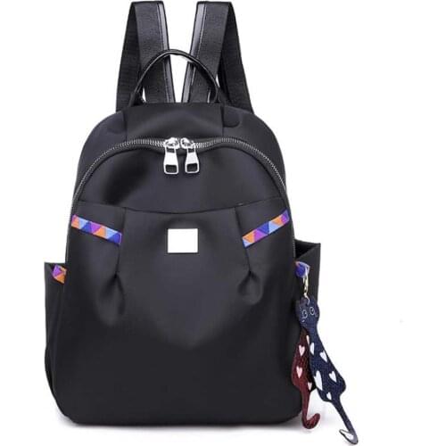Women Backpacks Stylish Ms Casual Nylon Shoulder Bag Student Bags Suitable for Teenage Girls Backpack Mochilas Feminina Bag