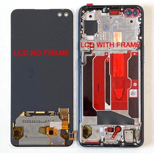 6.44"Original Fluid Amoled M&Sen For OnePlus Nord One Plus Z LCD Screen Display+Touch Panel Digitizer For OnePlus 8 NORD 5G