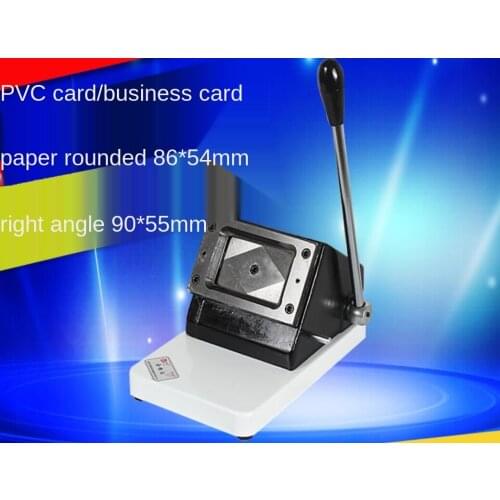 1PC Factory Customized Heavy Duty Die Cutter for Cutting Paper Card PVC Card Cutter Photo Die Cutter 86 * 54 MM rounded corne
