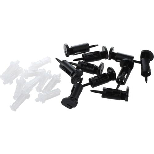 10 Pcs Plastic Mounting Clip for 4 Way CPU Coolers
