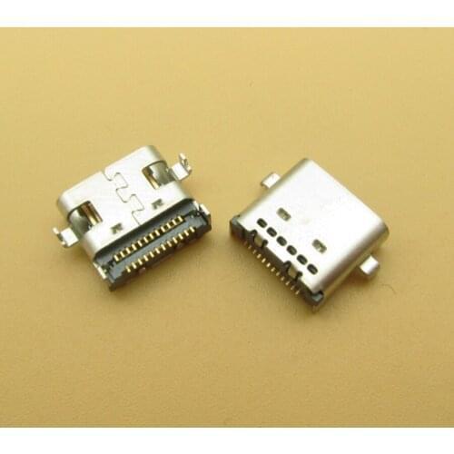 2Pcs Micro Usb Charger Charging Port Plug Dock Connector For Xiaomi Xiaoai Mi Qin1S Plus Qin 1S+ 1S 1SPlus Socket Jack Type C