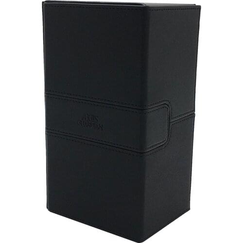 AEGIS GUARDIAN 200+ Mtg/Pokemon/YuGiOh Deck Case Card Box TCG Holder Container, Black