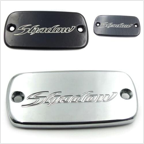 Aftermarket free shipping motorcycle parts Billet Brake Reservoir Cap for Honda Magna 750 Shadow 600 1100 VTX1300 BLACK