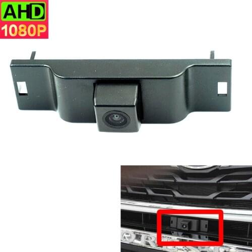 CCD Car Front View Parking Camera for Subaru Forester 2013 Install in original camera Hole/Grille With 2Way Switch box