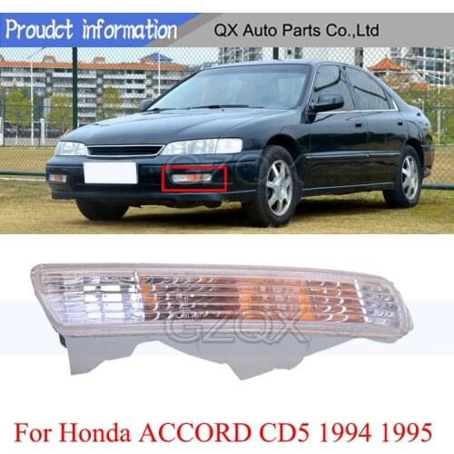 CAPQX Front Bumper Fog light Fog lamp For Honda ACCORD CD5 1994 1995 driving light lamp fog light fog lamp Bumper lamp light