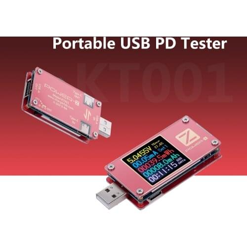 ChargerLAB POWER-Z USB PD Tester For MFi Identification PD Decoy Instrument KT001