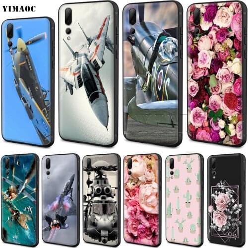 YIMAOC Spitfires Military Planes Case for Huawei Honor Mate P smart Y7 Y9 8C 30 20 10 8x Nova 3i 3 Lite Pro Prime