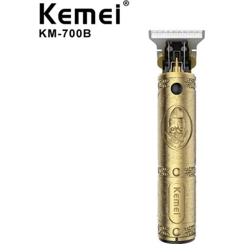 0mm Electric Hair Trimmer Barbershop Balding Bald Carving Beard Machine Kemei Barber Shop Professional 0 mm Cuter Haircut Shaver