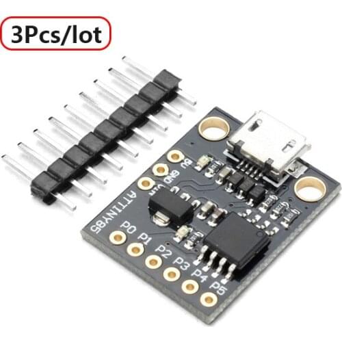 3Pcs/lot ATTINY85 Mini Usb MCU Development Board For DIY Free Shipping