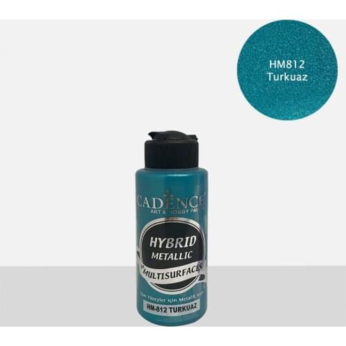 Cadence Multisurface Hybrid Hybrid Paint 812-Metalik Turquoise 120ml